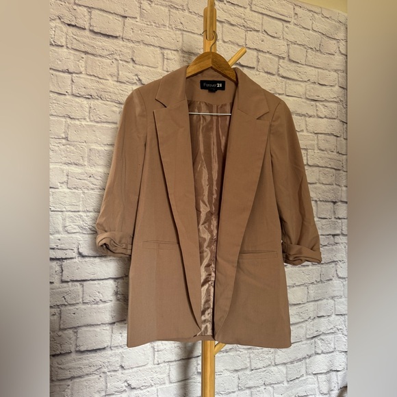 Forever 21 Tan Women's Blazer - Picture 9 of 12